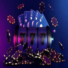 Tampilan layar permainan slot online di perangkat mobile